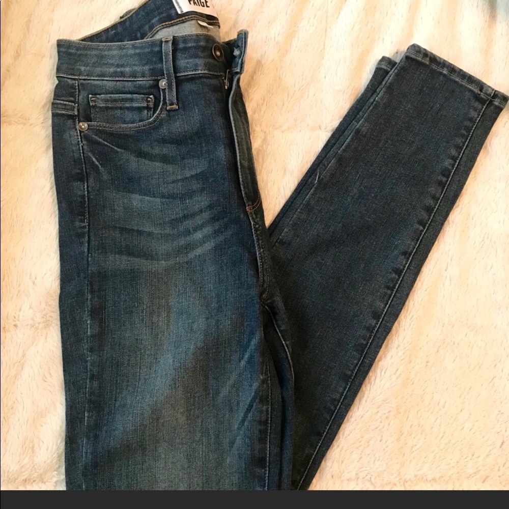 Paige Margot ultra highrise skinny jeans 25/26
